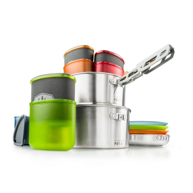 GSI Outdoors Glacier Stainless Camper Set-2